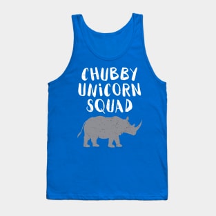 CHUBBY UNICORN SQUAD Tank Top